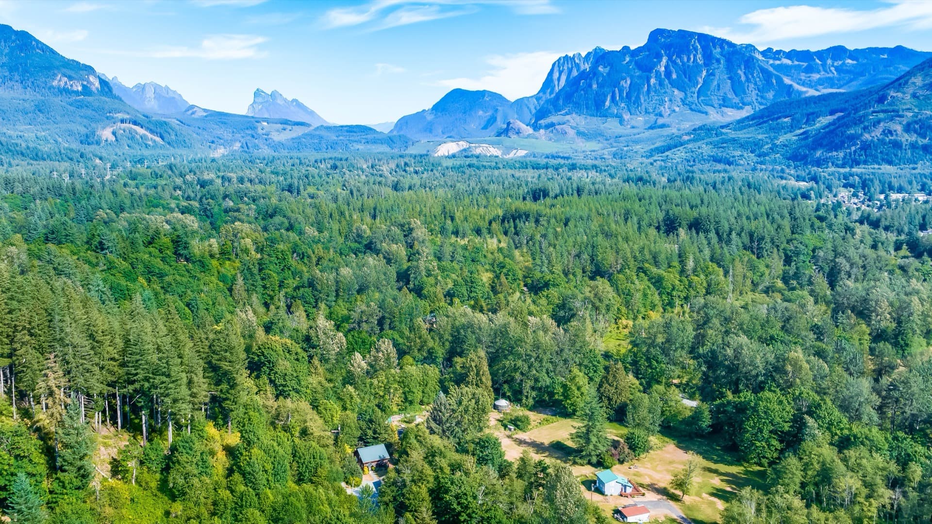 Scenic land and acreage along Highway 2 in the Cascade foothills