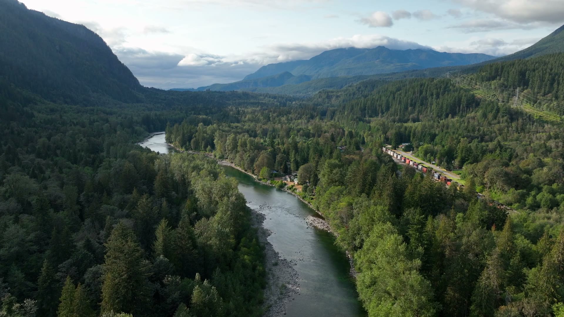 Scenic Highway 2 corridor through the Cascades